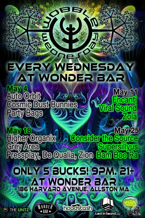 Wobble Wednesdays in May